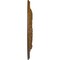 Ekena Millwork Hurley Ceiling Medallion (Fits Canopies up to 7 1/4"), 22 1/8"OD x 7 1/4"ID x 1 3/4"P, Smokey Topaz CM26HUSTF - alternate 3